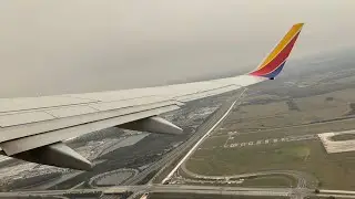 Cloudy Weather on Takeoff from Orlando - Southwest B737-700