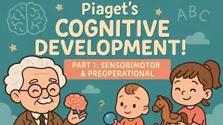 Piaget’s Theory of Cognitive Development Part 1 - Sensorimotor ￼& Preoperational stage