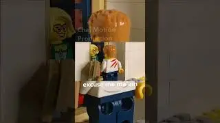 Uh oh, your not getting your Pizza!!!(In Lego)#lego #funny #viral #stopmotion