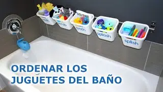 Juguetes de baño ordenados: consejos fáciles para padres