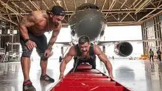 Pulling a 43-ton airplane (sportplane)! WORLD RECORD