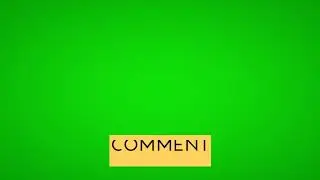 Like Comment Share Subscribe Green Screen 25