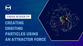 #C4DQuickTip 159: Creating Orbiting Particles Using an Attractor Force in Cinema 4D