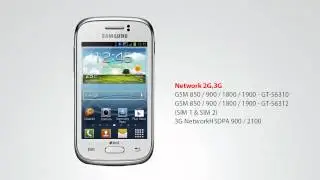 Samsung Galaxy Young S6310 Unlocked Quadband Dual SIM Phone