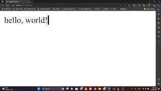 Auto Text Typing Effect using Javascript | HTML | CSS | VSCode | Code Lounge