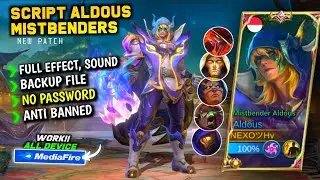 Script Skin Aldous Mistbender Terbaru || No Password || Full Effect Voice