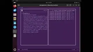 Set Up .NET Development in Helix on Ubuntu Linux: C#, OmniSharp, netcoredbg & Raylib