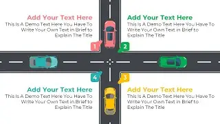 Make Animated Roadmap PowerPoint
