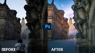 landscape Photo Retouching Tutorial 058# | Photoshop cc 2022