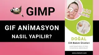 Gimp'de gif animasyon nasıl yapılır?