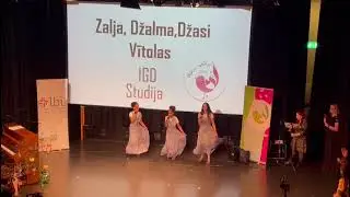 Mežā. Zalja, Džalma, Džasī Vītolas. “Protu? Protu” Īrijā 2024. Vecuma grupa 8-12 gadi.