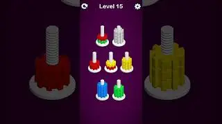 Nuts and Bolts Sort Puzzle Game Unity Source code