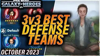 BEST 3v3 DEFENSE TEAMS (October 2023) 
