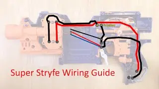 Super Stryfe detailed mod guide - 2S LiPo, Meishel 2.0, voltage meter, & safety switch