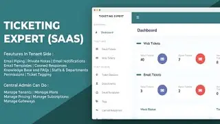 Ticketing Expert SaaS Multi Tenant Ticketing System