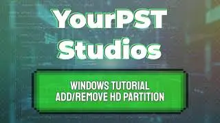 Windows Tutorial - Make HD Partition (Windows 10/11)