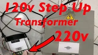 How to setup 120v to 220v step up transformer for Bitcoin Mining