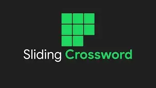 Sliding Crossword : Flutter Puzzle Hack Submission