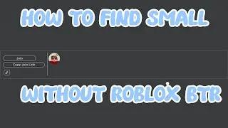 How to join the small server (Since btr is broken) | 2 Methods |