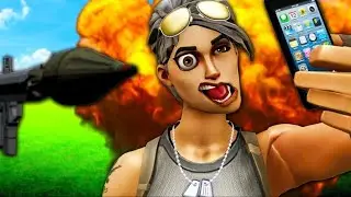 Играю в fortnite Nintendo Switch геймплей