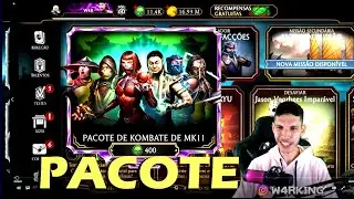 ABRI PACOTE MK11 E OLHA NO QUE DEU