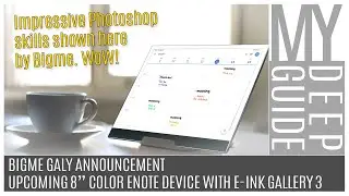 Bigme Galy Announced: Color 8