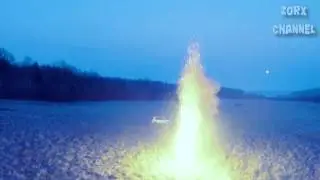 Что будет, если поджечь 10 тысяч бенгальских огней!