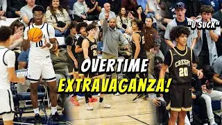 Bryce James And Sierra Canyon Go Into Overtime Against Derek Fisher And Crespi, Revenge Game!