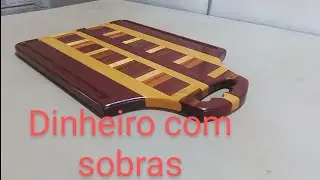 uma boa dica para utilizar sobras de madeira #marcenaria #diy