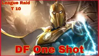 DF One Shot | League Raid T-10 | Injustice 2 Mobile