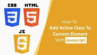 How TO Apply Active Class to Selected Elements