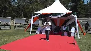 D-UCOOL PERFORMING 3 OF HIS BEST SONGS LIVE IN WUNDANYI DURING GOVERNOR SAMBOJA'S TOURNAMENT LAUNCH.