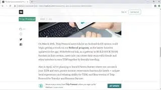 Berita Terbaru Mengenai Triip Protocol