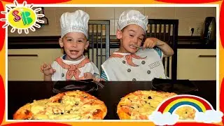HOW to MAKE PIZZA for KIDS