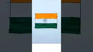 How to draw Indian Flag|