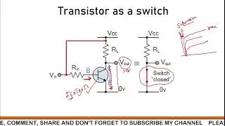 To Study Transistor as a Switch