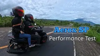 Yamaha Aerox SP V3 Real Performance Test: Iriga to Hanawan Road Uphill & Twists!