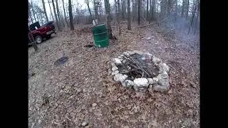 Walking the property line in the Missouri Ozarks  Powers Acres 2 2018