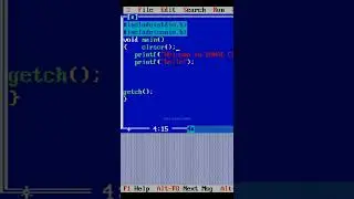 How to show output in c programming