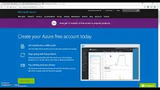 Exploring Azure Free Account - Free Trial Subscription