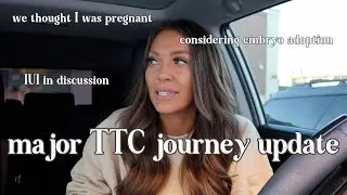 *emotional* fertility update: we thought we were PREGNANT again, IUI and embryo adoption