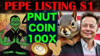 BREAKING! PEPE LISTING ON COINBASE | BTC $100,000 RALLY | PNUT COIN 100X | DOGE $1 BULL RALLY UPDATE