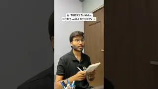 ❌How To Make Notes with Online Lectures?!📝 