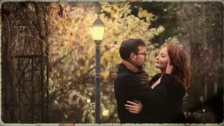 Видео поздравление  «Рождение любви» к показу на свадьбе в винтажном стиле