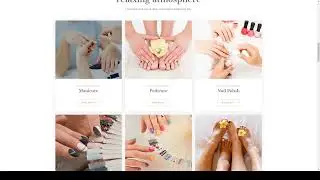 Nayaka - Nail Salon and Beauty Care Elementor Template Kit feminine nail art