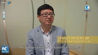 Christopher Lim (CEO of Glee Trees) Interview by Xinhua News: Window on China & the World