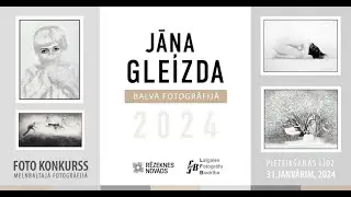 Jānim Gleizdam 100 un melnbaltās fotogrāfijas konkurss 2024