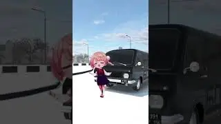 ей нравится автобус