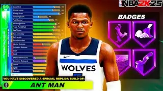 NBA 2K25 Anthony Edwards Build - 2-Way All Star Build!