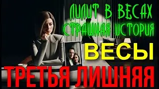 ВЕСЫ. СТРАШНАЯ ИСТОРИЯ ОБ ИЗМЕНЕ. ЖЕНА УБИЛА ЛЮБОВНИЦУ. ЛИЛИТ В ВЕСАХ. ТРЕТЬЯ ЛИШНЯЯ 👻👀😀